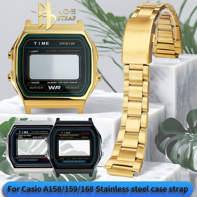 Casio Uhrengehäuse und Armband Edelstahl, Herren - Bild 1