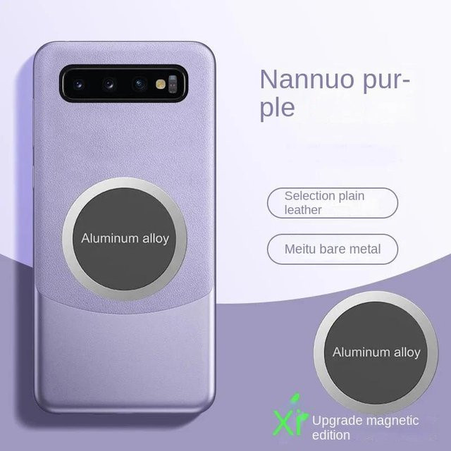 Luxus PU-Leder Hülle für Google Pixel 8 7 6 Pro 6A 8A 9 mit magnetischem Schutz in Purple - Bild 1