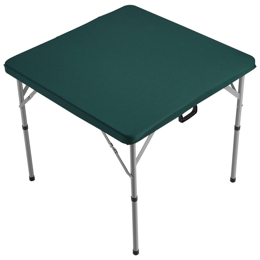 Buying Solutions MB Mahjong-Tisch für 4 Spieler, quadratischer faltbarer Kartentisch mit grüner Tischplatte und Tragegriff, weiß - Bild 5