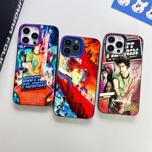 Scott Pilgrim vs. The World Handyhülle für iPhone 11 bis iPhone 17 Pro Max, Mehrfarbig - Bild 1