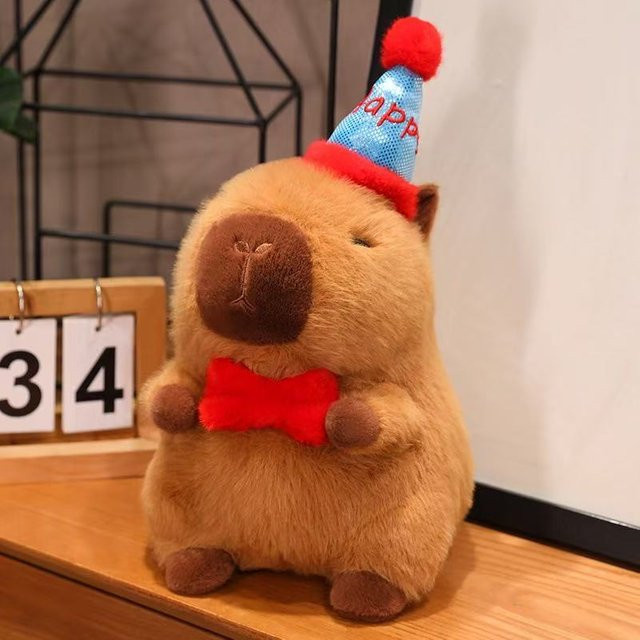 Yiran Health & Beauty Capybara Plüschtier, Plüschpuppe, 25cm - Bild 1