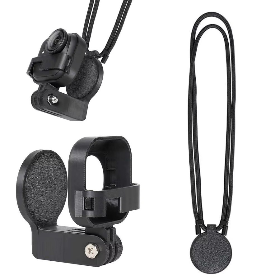 Magnetischer Kamera-Halshalter mit Schnellverschluss für Insta360 GO und Ultra Action Kameras in Schwarz - Bild 6