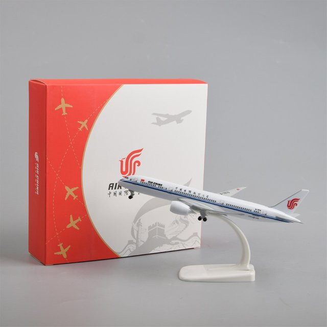 ZOCO Air China B787 Flugzeugmodell-Bausatz, 1:300, Metall, 20cm - Bild 1