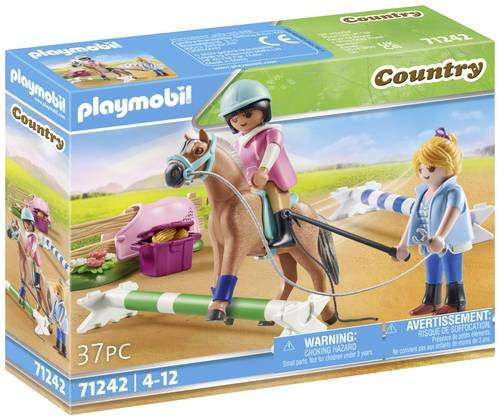Playmobil Country Reitunterricht 71242 mit Springreiten - Bild 1
