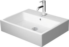 Duravit Aufsatzbecken Vero Air aus Keramik in Weiß, Rechteckig, Breite: 60 cm, Tiefe: 47 cm - Bild 1