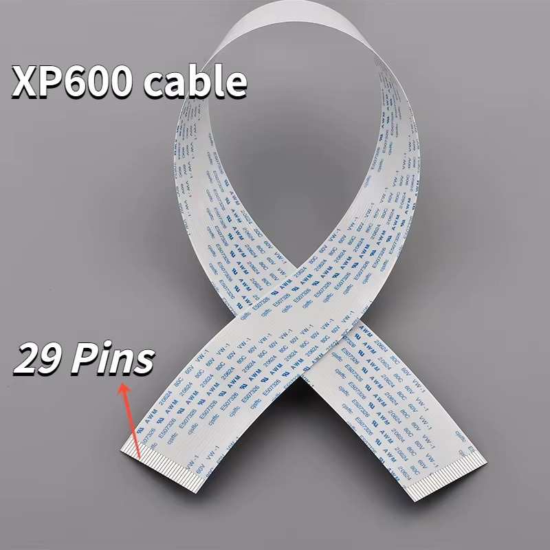 10 Stück Epson 29-poliges FFC Flachdatenkabel in Weiß für Mimaki TX800 TX820 XP600 Solvent UV Flachbettdrucker und DX10 Druckköpfe - Bild 4
