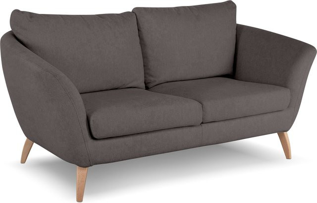 SANSBAR FÜNEN 3-Sitzer Sofa in Grau mit Stoffbezug und Armlehnen, B/T/H: 190 x 82 x 82 cm - Bild 1