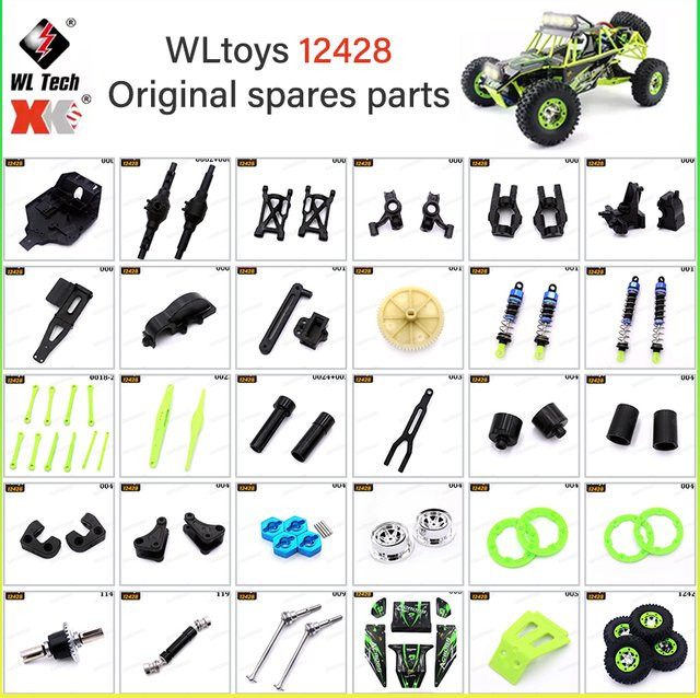 WLtoys 12428 Originalteile, Zubehör - Bild 1