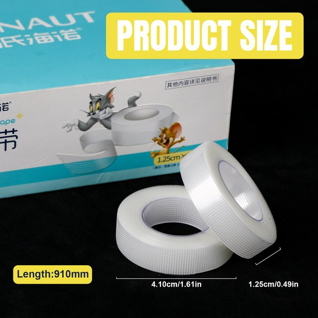KVM Wimpernband, transparent, selbstklebend, 28 Stück - Bild 1