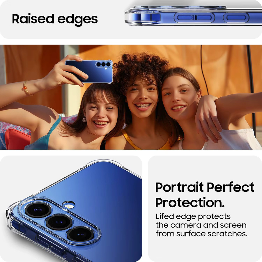 Stoßfeste und transparente TPU-Handyhülle für dein Samsung Galaxy S25 FE - Bild 6