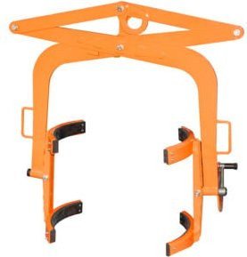 Bauer Südlohn Fasswendezange FWZ-200 in Orange, B/T/H: 135,0 x 110,0 x 48,0 cm - Bild 1