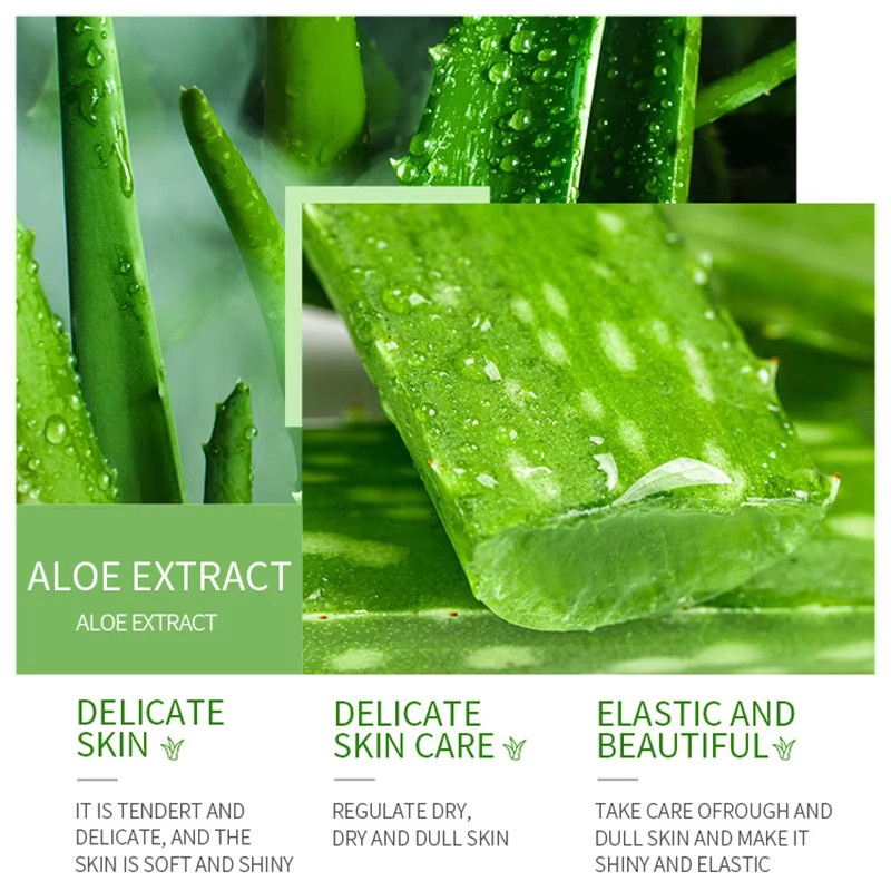 SADOER Aloe Vera Gel Gesichtscreme, 300 g, Unisex - Bild 2