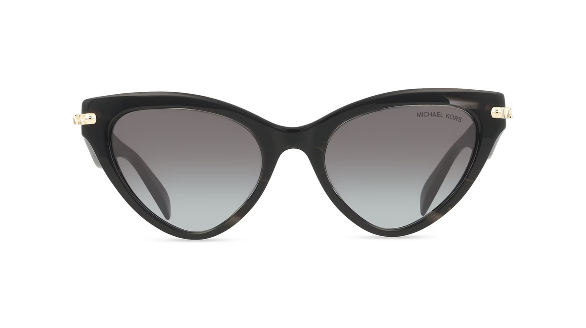 Michael Kors 0MK2259U Sonnenbrille Cat Eye, Vollrand, Acetat, schwarz, Damen - Bild 1