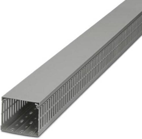 Phoenix Contact 3240187 Verdrahtungskanal Flexkanal, Grau, L x B x H: 2000 x 25 x 25 mm, 24 Stück - Bild 1