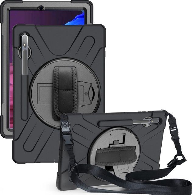 Samsung Outdoor Hülle für Galaxy Tab S10 Plus, S9 Plus FE Plus und S8+ in Schwarz - Bild 1