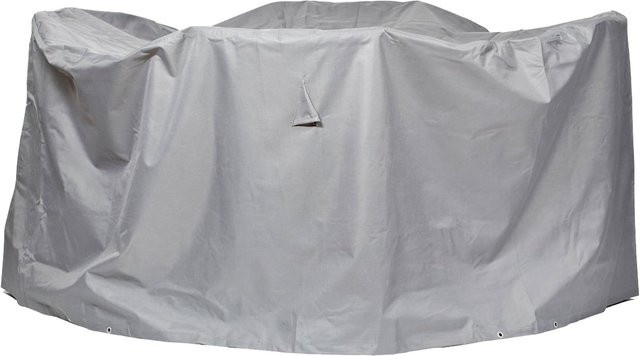 Mehr Garten Premium Schutzhülle für runde Sitzgruppen, wasserabweisend, Grau, Durchmesser: 175 cm, Höhe: 94 cm - Bild 1