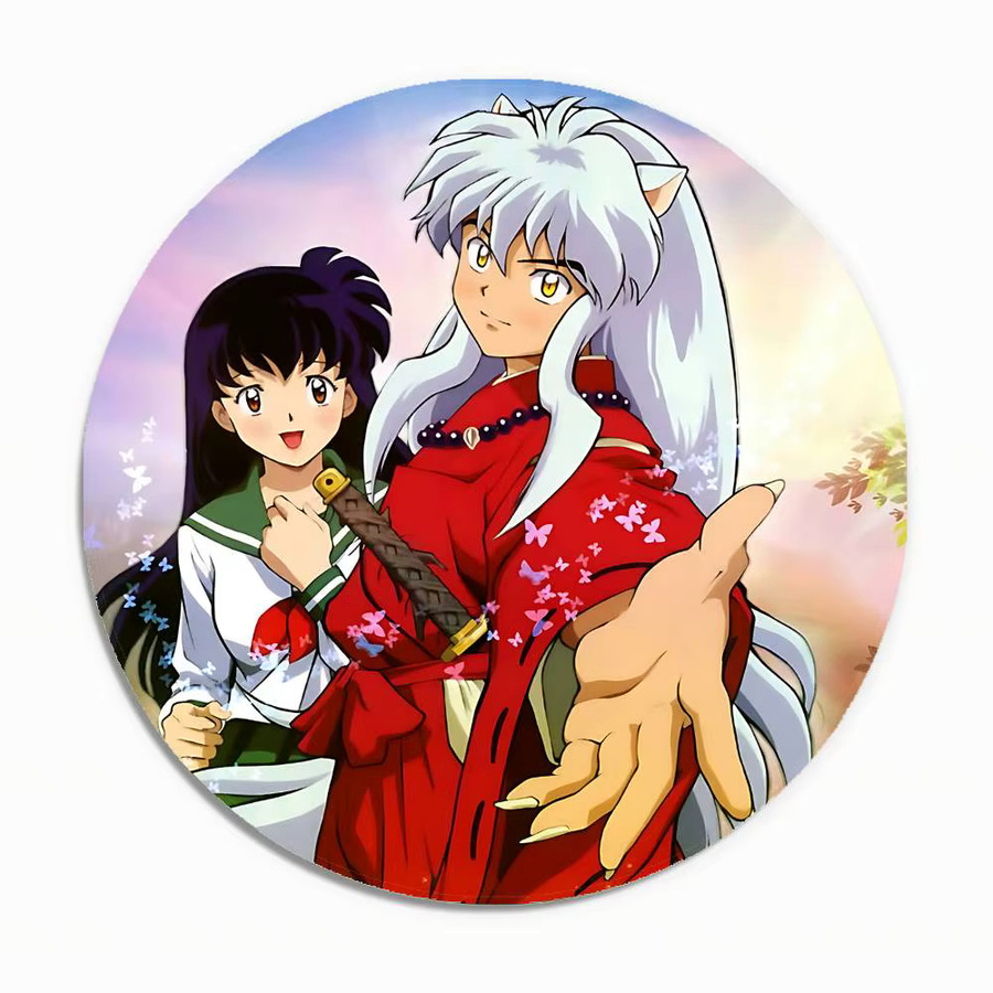 Bilibili Anstecknadel, Weißblech, runde Brosche, Unisex - Bild 6