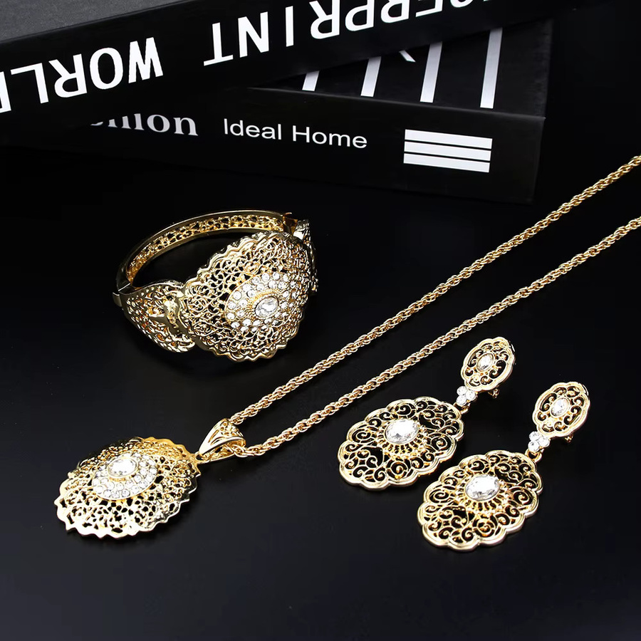 sunspice ms. Schmuck-Set, Gold, Kristall, Damen - Bild 3