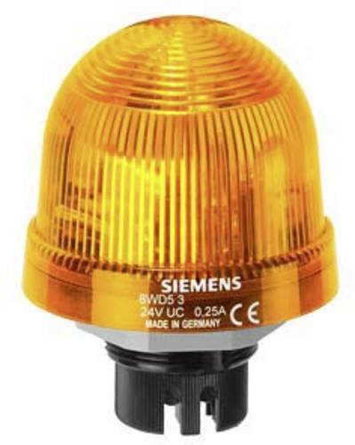 Siemens Signallampe 8WD5350-0CD in Gelb, Durchmesser: 7,0 cm, Höhe: 6,6 cm - Bild 1