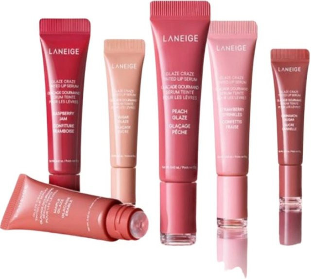 LANEIGE Lippen-Serum Sugar glaze pink, glänzend - Bild 1
