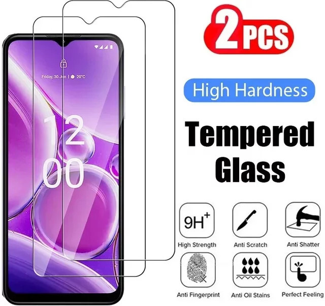 2 Stück gehärtetes Glas Schutzfolie für Nokia G10 G20 G30 G50 G60 G11 G21 G22 C21 Plus X10 X20 X30 C10 C20 C30 in Transparent - Bild 1
