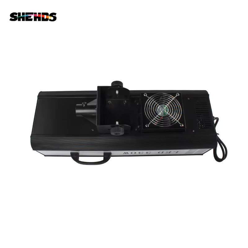 SHEHDS 330 W LED Follow Spot Licht mit Flight Case in Schwarz für DJ, Disco, Modenschau und Theater - Bild 2