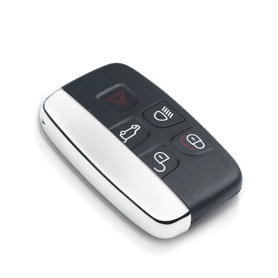 KEYYOU Fernbedienung Schlüssel mit ID49 Chip für Land Rover LR2 LR4 Range Rover Evoque Sport, 315 MHz / 433 MHz, Schwarz - Bild 2
