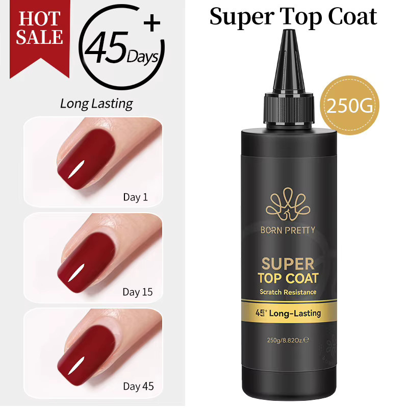 BORN PRETTY Matt Top Coat Gel, 250g - Bild 3