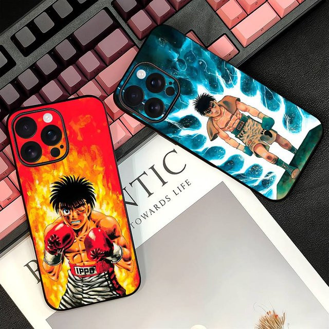 Hajime No Ippo Anime Handyhülle aus weichem TPU für Apple iPhone 16 15 14 13 12 11 Pro Max Plus Mini in Multicolor - Bild 1