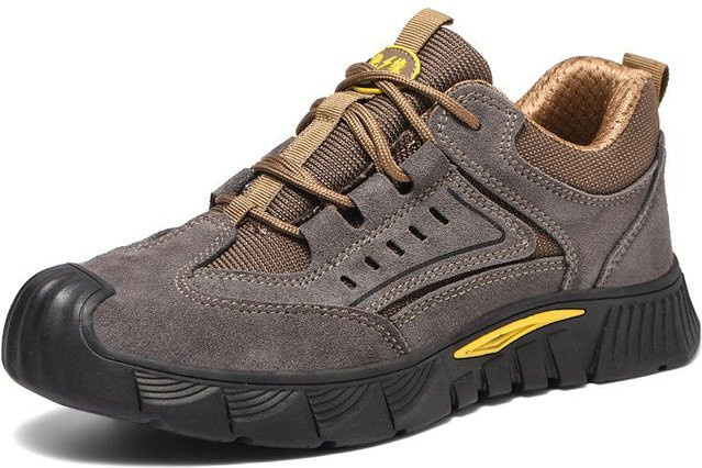 Avant-garde Arbeitsschutzschuhe aus Leder für Elektriker und Schweißer, Farbe: Grau, Größe: 46 - Bild 1