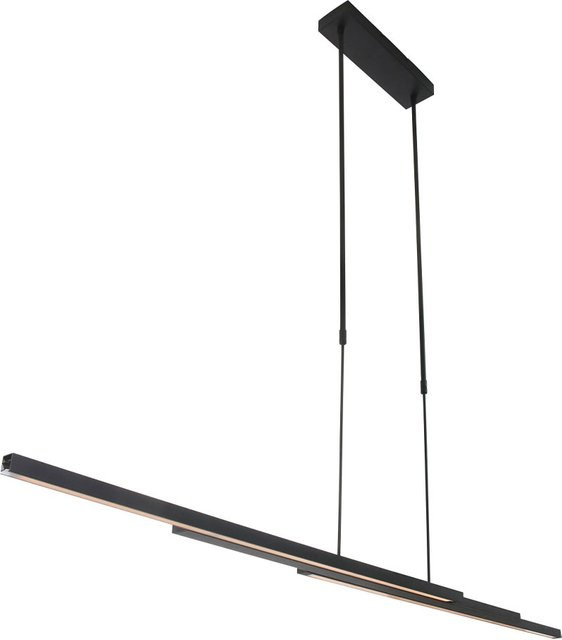 Steinhauer Zelena Motion LED-Pendelleuchte Schwarz mit Tunable White und Dimmfunktion - Bild 1
