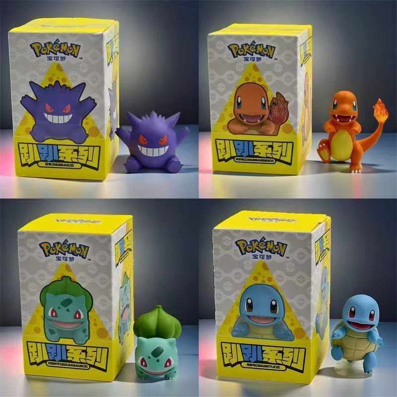 Kayou Pokémon Engel-Party-Serie Eevee Bulbasaur Pikachu, Actionfiguren - Bild 3