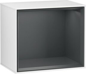 Villeroy & Boch Regalmodul Finion in Weiß mit integrierter LED-Beleuchtung, B/T/H: 41,8 x 35,6 x 27 cm - Bild 1