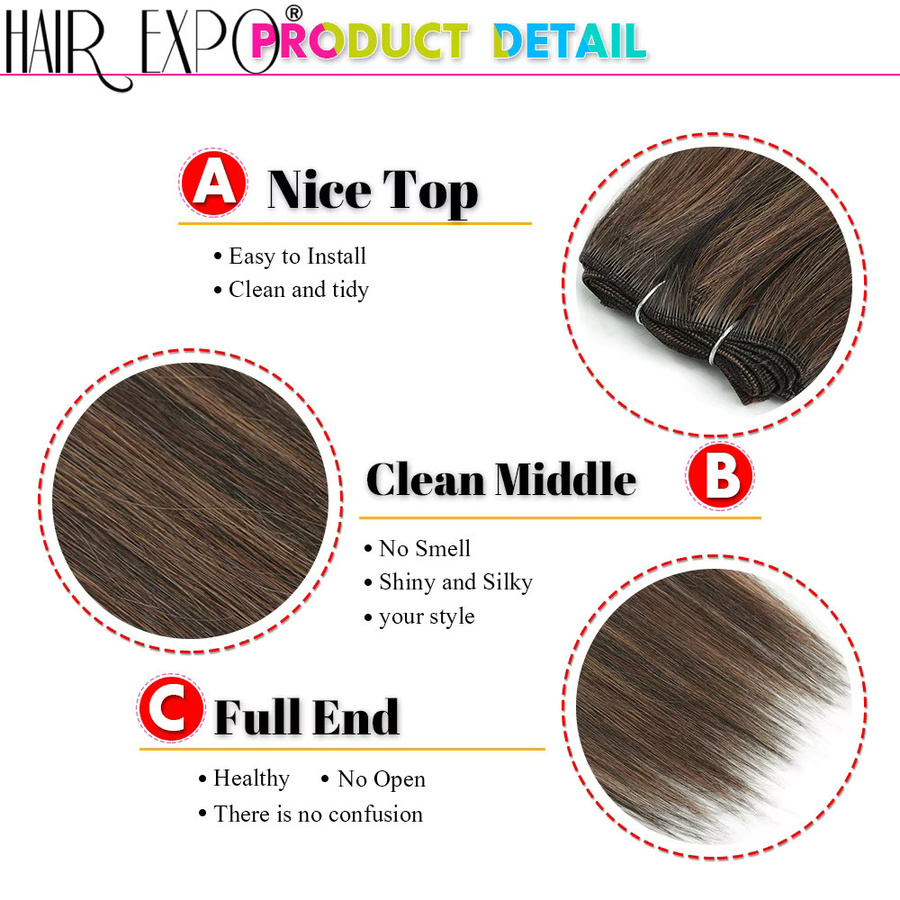 Hair Expo City Haar Extensions, Synthetisch, Glatt, 26 Zoll, 150g, Damen - Bild 5
