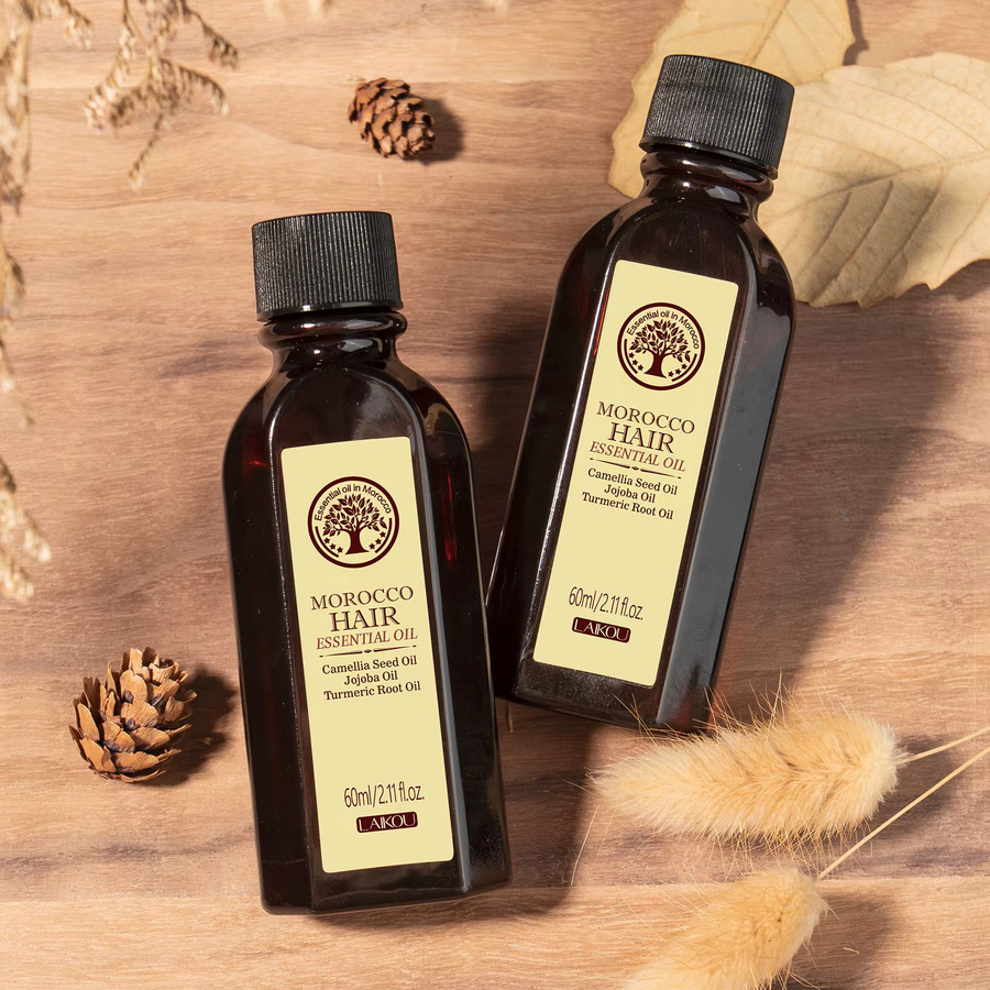 LAIKOU Marokko-Haaröl, 60 ml, für trockenes und strapaziertes Haar - Bild 4