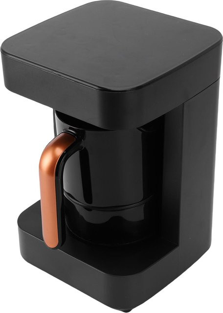 mfySpace Elektrischer Türkischer Kaffeekocher und Milchaufschäumer mit LCD-Touchdisplay, 11 Heizmodi, Schwarz - Bild 1