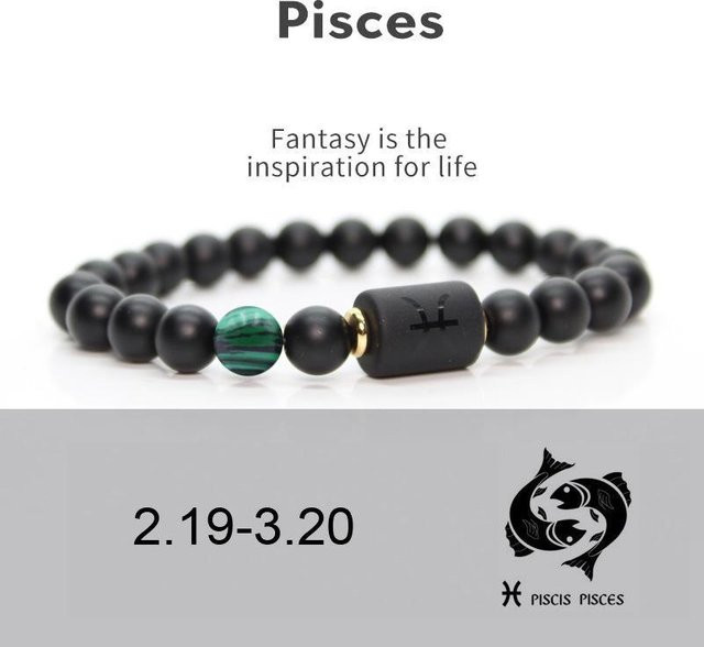 MGB Armband, Tigerauge, Obsidian, Schwarz, Unisex - Bild 1
