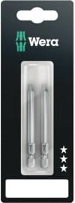 Wera Bits 867/4 Z TX BO mit Bohrung, 2-teilig, Silber - Bild 1
