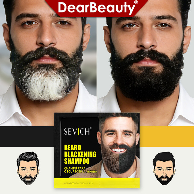 Ms.Dear Bart Shampoo Creme, Schwarz, Herren - Bild 1