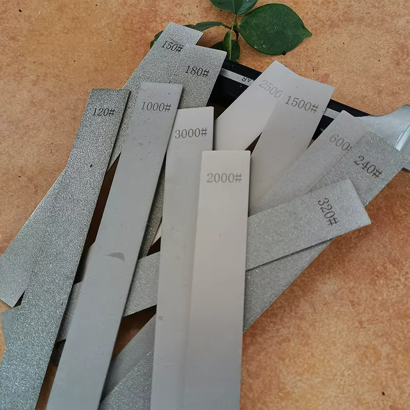 RSCHEF 4er Set Diamant-Schleifsteine zum Schärfen von Messern in Grau - Bild 2