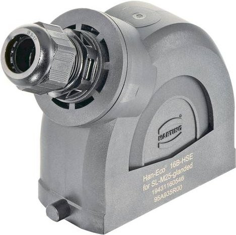 HARTING Tüllengehäuse Grau 19 43 116 0546 - Bild 1
