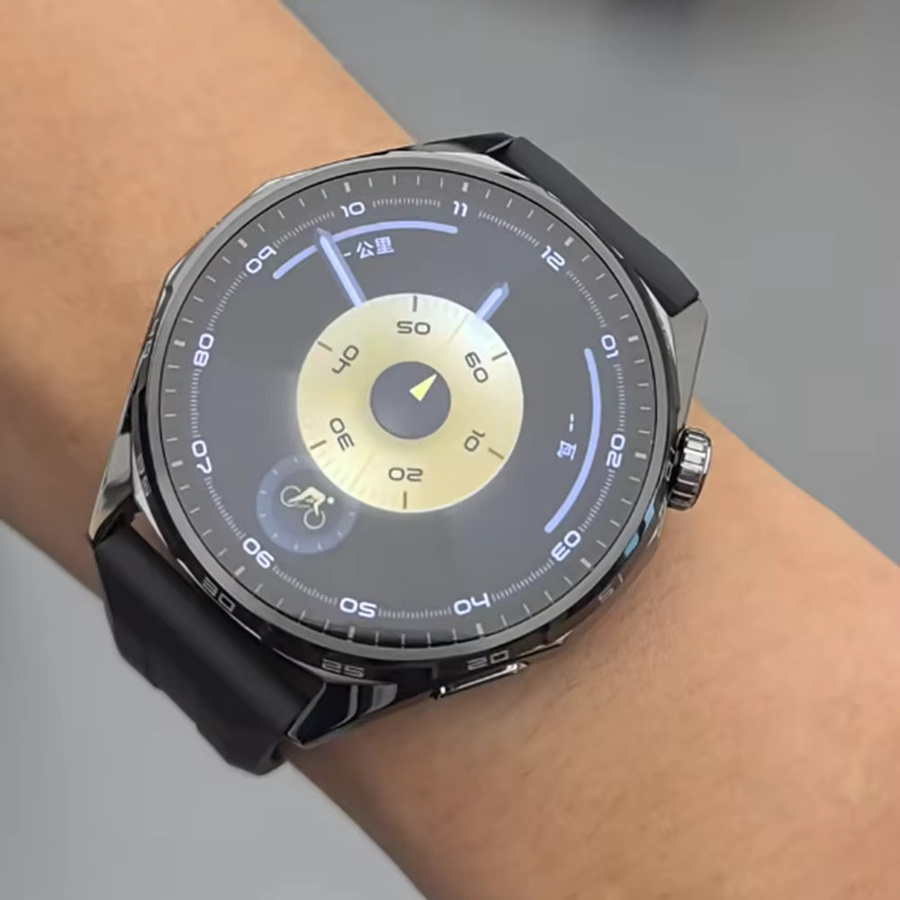 HUAWEI WATCH GT 6 Smartwatch in Schwarz mit 1,47 Zoll AMOLED-Bildschirm, Herzfrequenzmessung und NFC, kompatibel mit iOS und Android - Bild 4