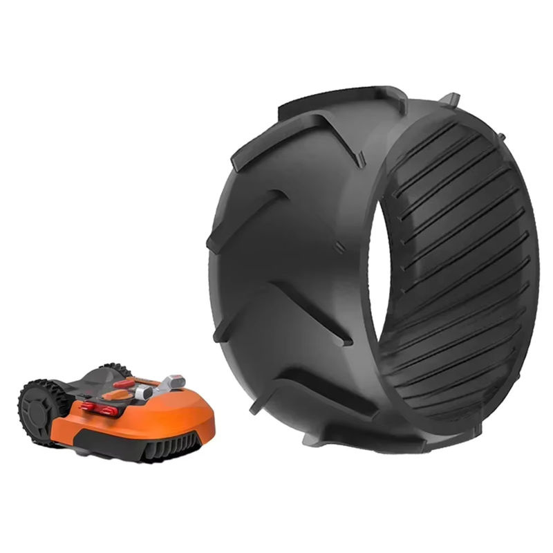 Worx Ersatz Vorderrad mit Gummi Anti-Skid Profil für Robotic Rasenmäher M500 M700 M1000 in Schwarz - Bild 4
