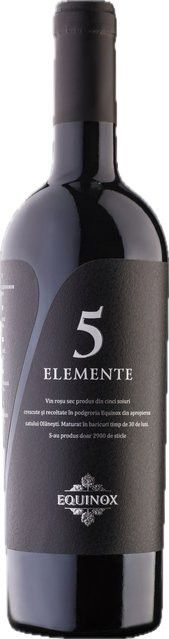 Equinox 5 Elemente Negru Rotwein, 2020, Stefan Vodă, Moldau, trocken, 0,75 l - Bild 1