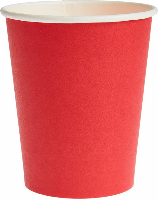 Rico Design Pappbecher Rot 8 Stück - Bild 1