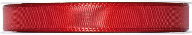 Halbach Taftband aus Polyester in Rot, Breite: 15 mm, Länge: 10 m - Bild 1