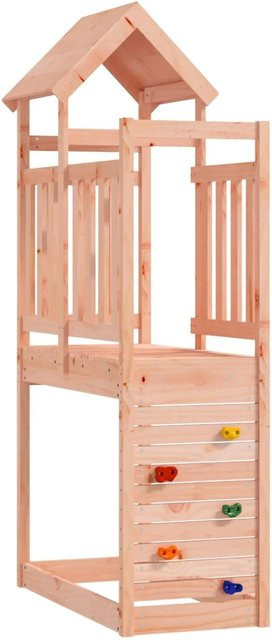 vidaXL Spielturm aus massivem Douglasienholz in Braun, H x B x T: 214 x 53 x 110,5 cm - Bild 1
