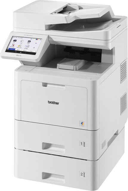 Brother MFC-L9670CDNT 4in1 Multifunktionslaserdrucker in Weiß mit Drucken, Scannen und Kopieren - Bild 1