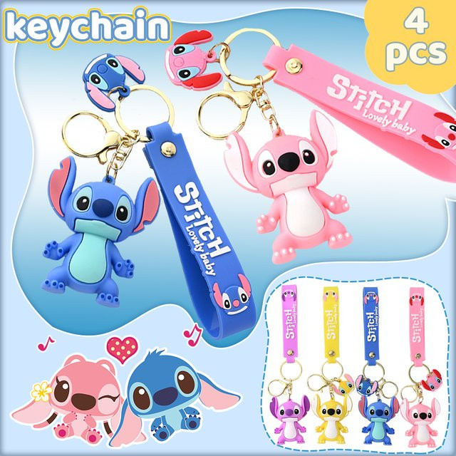 Bandai Stitch Schlüsselanhänger, Unisex, Mehrfarbig - Bild 1