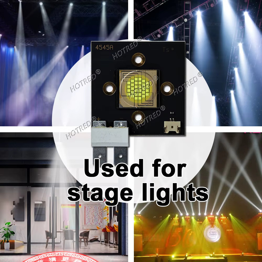 High Power LED Bühnenlicht in Kaltweiß für Moving Head, DJ-Lampen und Projektoren mit 100W bis 300W Leistung - Bild 5